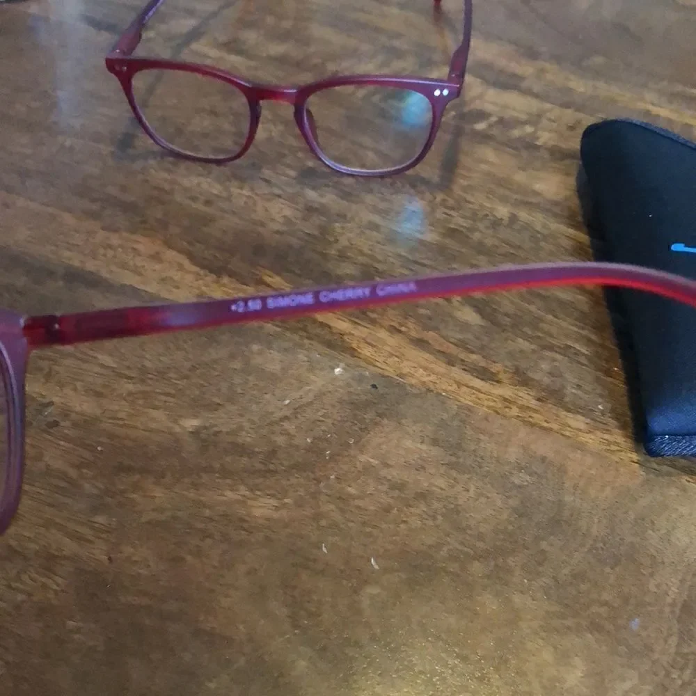Jonathan Paul photochromatic changeable lenses strength 2.5 cherry